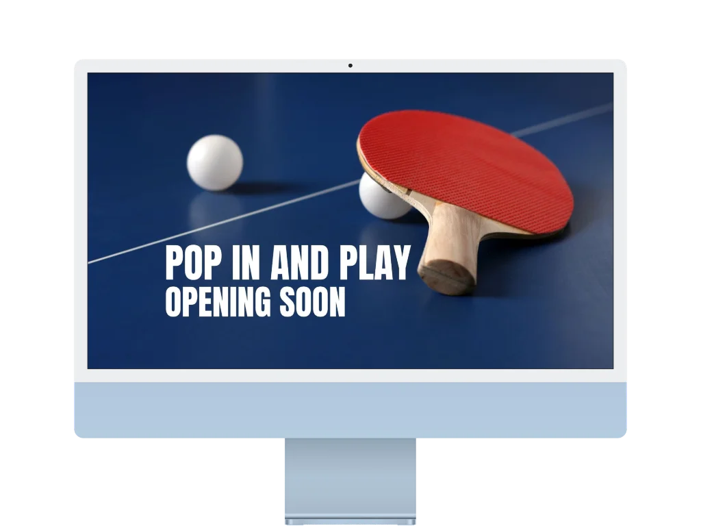 Pop-in & Play - Ping Pong Desktop Showcase